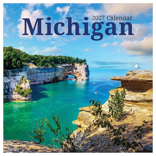 2027 Michigan Wall Calendar By Tf Publishing | 12" x 12" | Michaels®